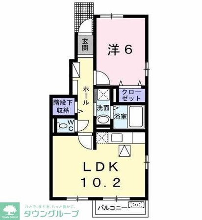 オラーンジェの物件間取画像